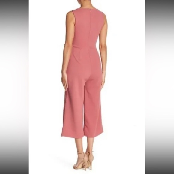 Romeo and Juliet Wide Leg Ankle Jumpsuit Medium - Picture 2 of 12